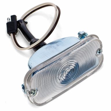 Front Turn Signal Assembly w/Clear Lens | 66-68 Ford Bronco